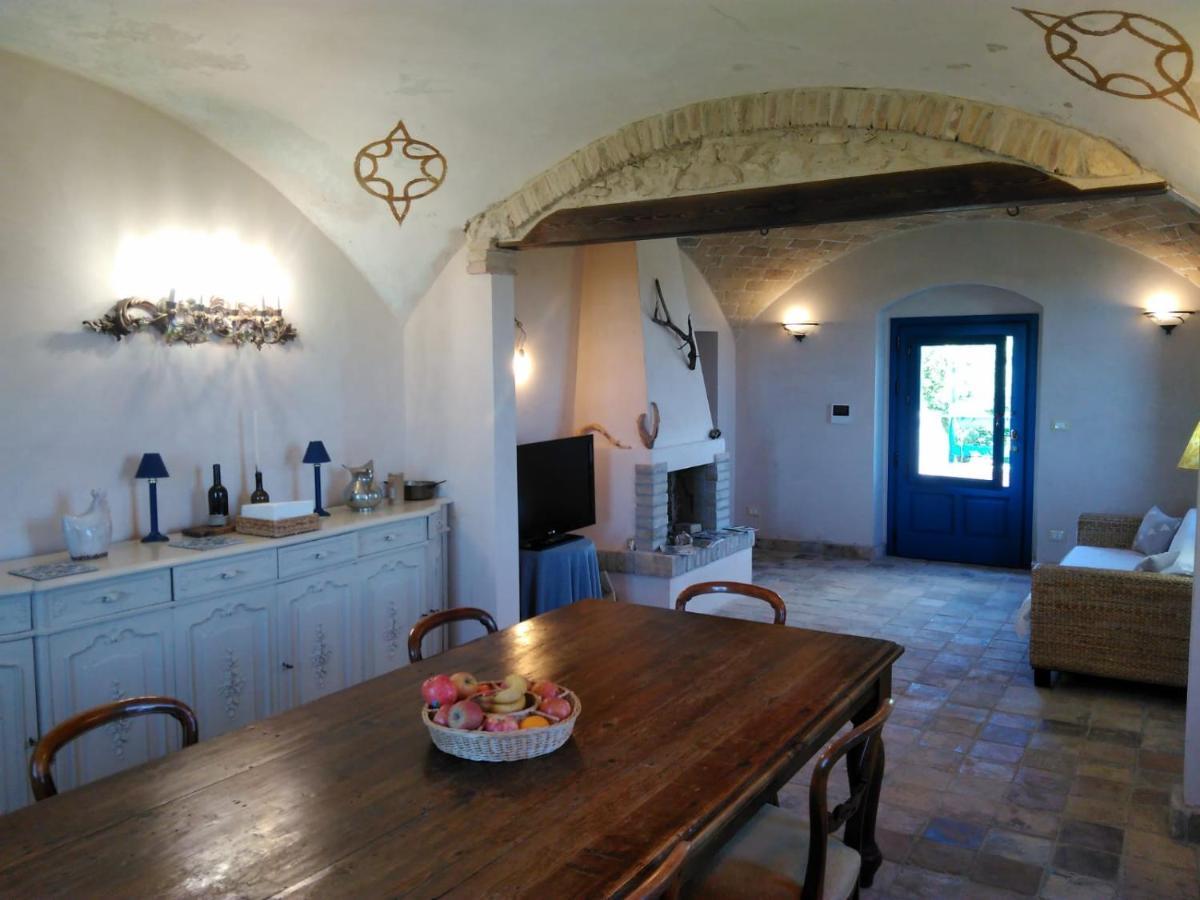 La Casa Dalle Finestre Blu Abbateggio Eksteriør billede