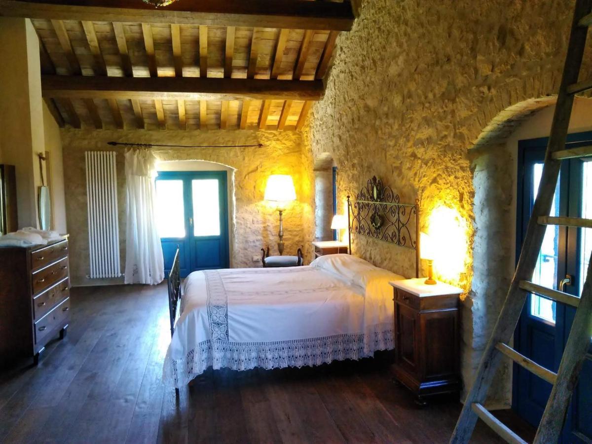 La Casa Dalle Finestre Blu Abbateggio Eksteriør billede